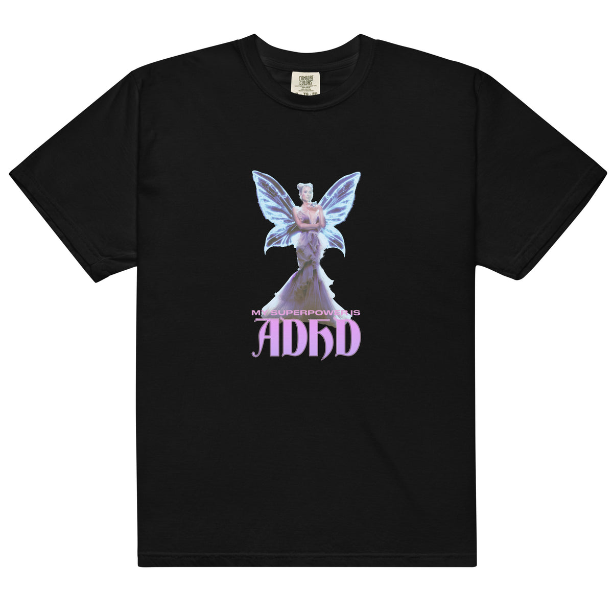 ADHD Butterfly heavyweight tee
