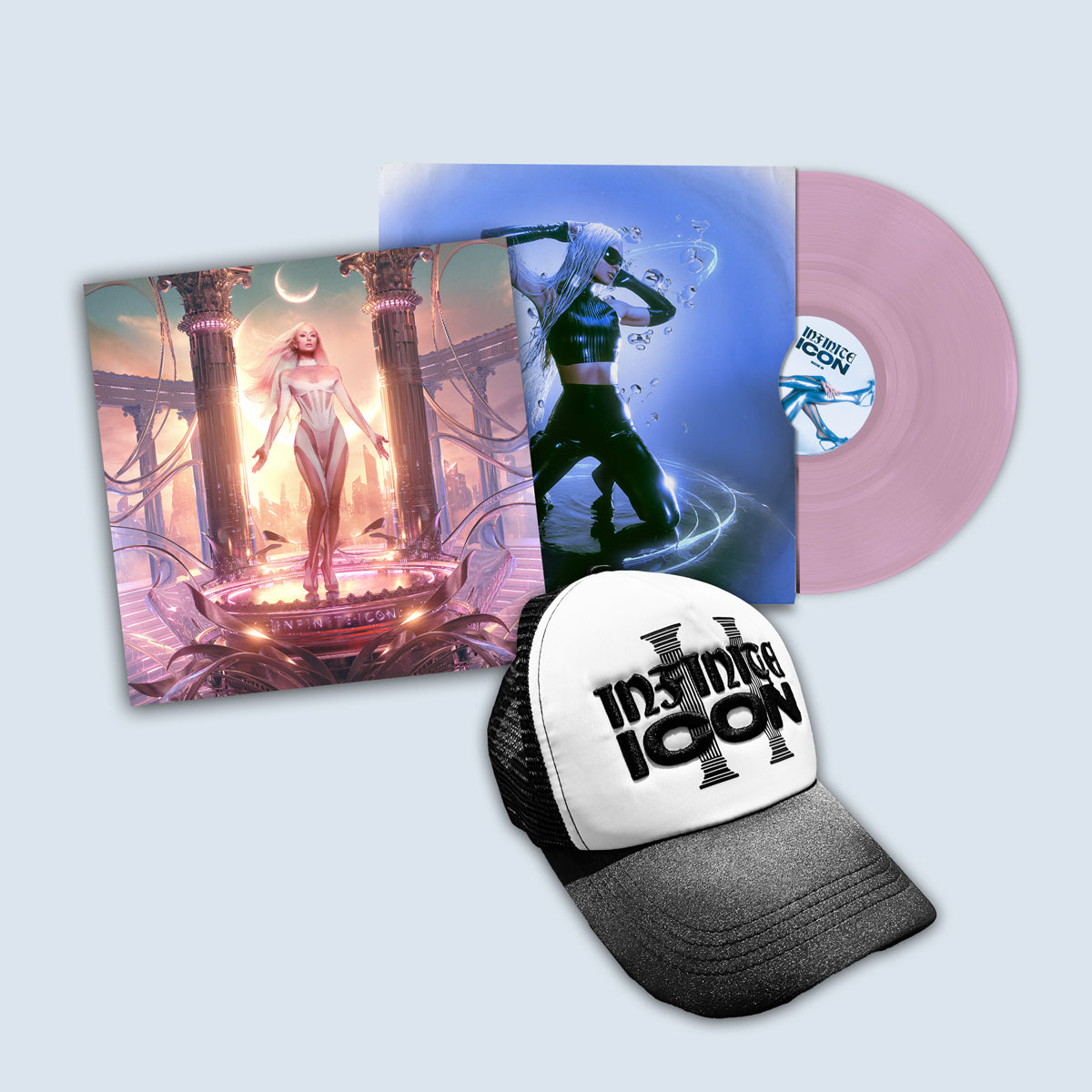 SIGNED - Infinite Icon Vinyl LP + Trucker Hat Fan Pack