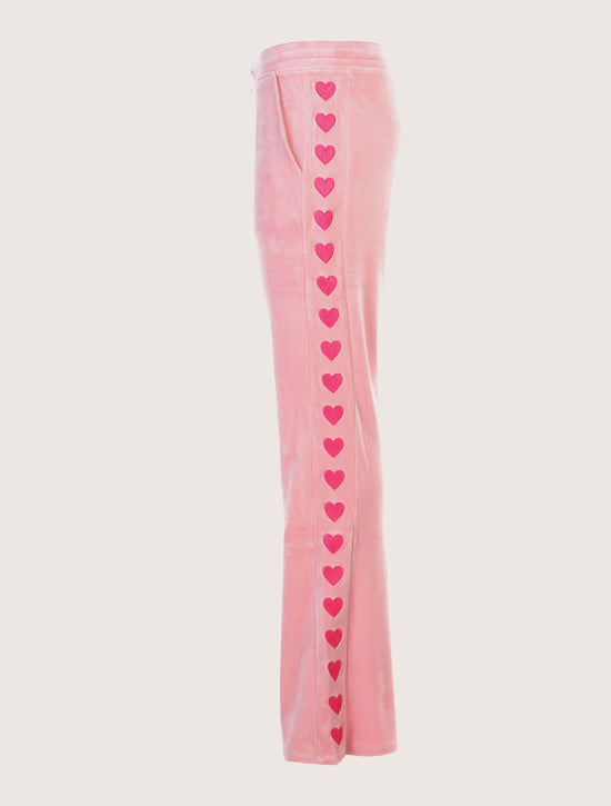 Load image into Gallery viewer, Heart on Your Sleeve Pant by Paris Hilton Tracksuits
